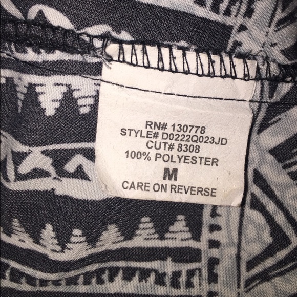 Tribal/ Aztec pattern soft shorts - Picture 3 of 3